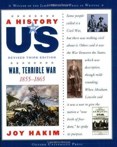 War, Terrible War, 1855-1865 (History of US)