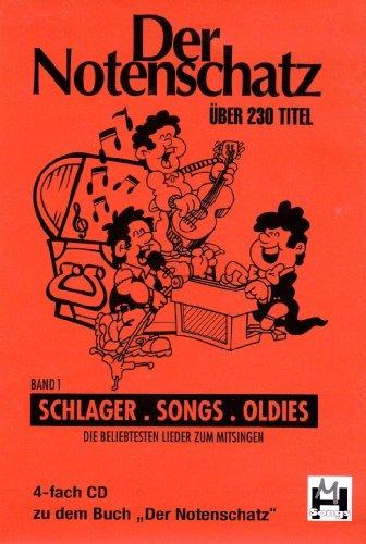 Der Notenschatz, 4 Audio-CDs