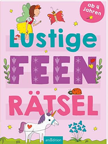 Lustige Feen-Rätsel: Rätselheft ab 4 Jahren