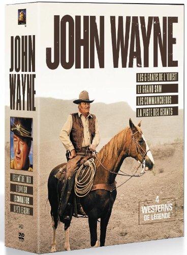 Coffret john wayne : la piste des géants ; le grand sam ; les géants de l'ouest ; les comancheros [FR Import]