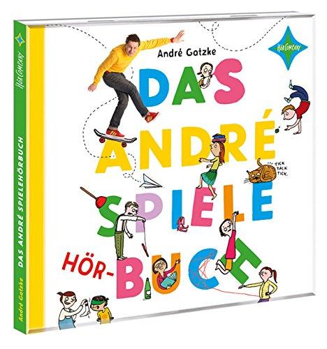 Das André-Spiele-Hörbuch: 66 Spiele für drinnen, draußen und unterwegs. Sprecher: André Gatzke. 1 CD. Laufzeit ca. 38 Min.