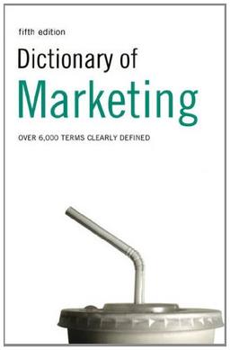 Dictionary of Marketing