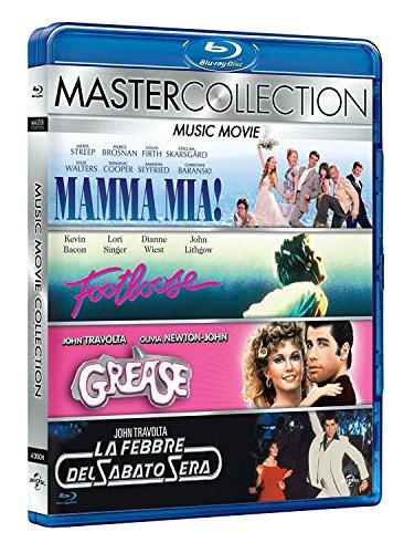 Musikfilm-Collection: Mamma Mia! - Grease - Footloose - Saturday Night Fever