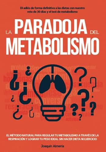 LA PARADOJA DEL METABOLISMO: Di adiós de forma definitiva a las dietas con nuestro reto de 30 días y el test de metabolismo