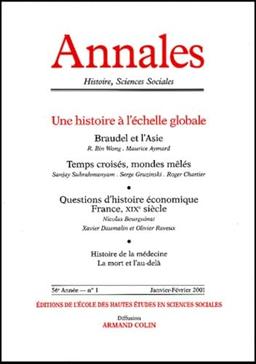 Annales, n° 1 (2001). Une histoire à l'échelle globale