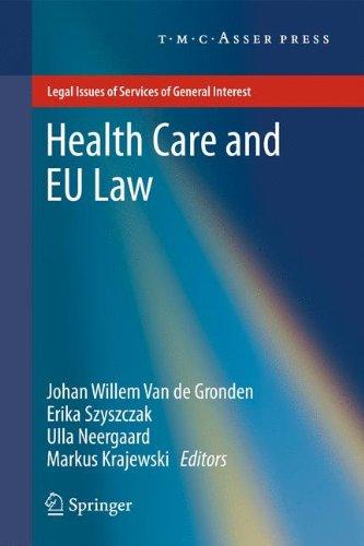 Health Care and EU Law (Legal Issues of Services of General Interest)