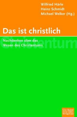 Das ist christlich