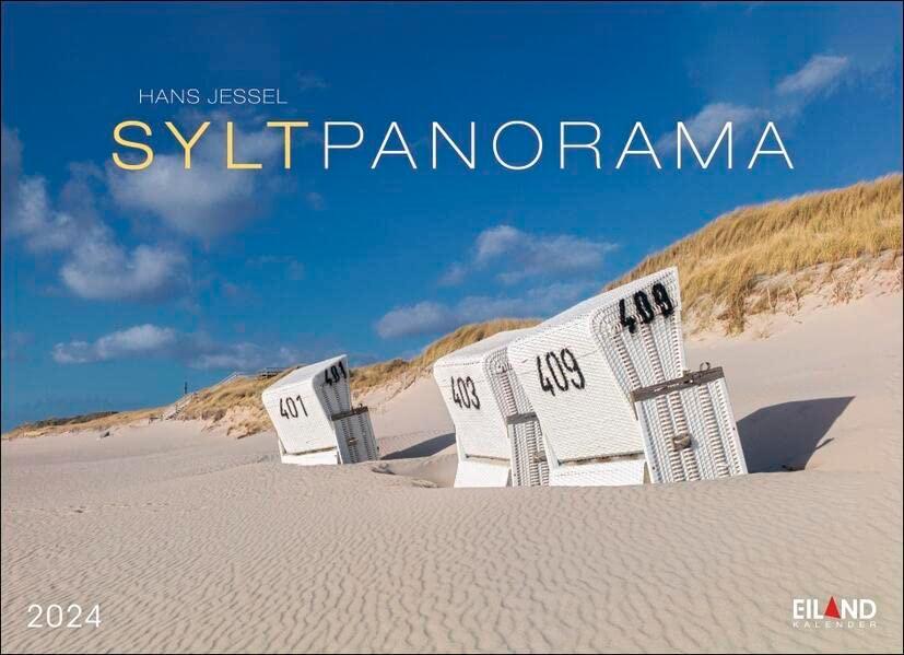 Sylt Panorama Postkartenkalender 2024: Hans Jessel