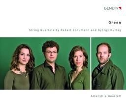 Green-Streichquartette von Schumann und Kurtág