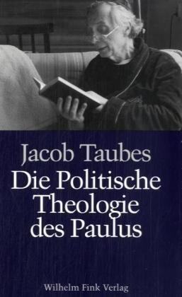 Die politische Theologie des Paulus: Vorträge, gehalten an der Forschungsstätte der evangelischen Studiengemeinschaft in Heidelberg, 23.-27. Februar 1987