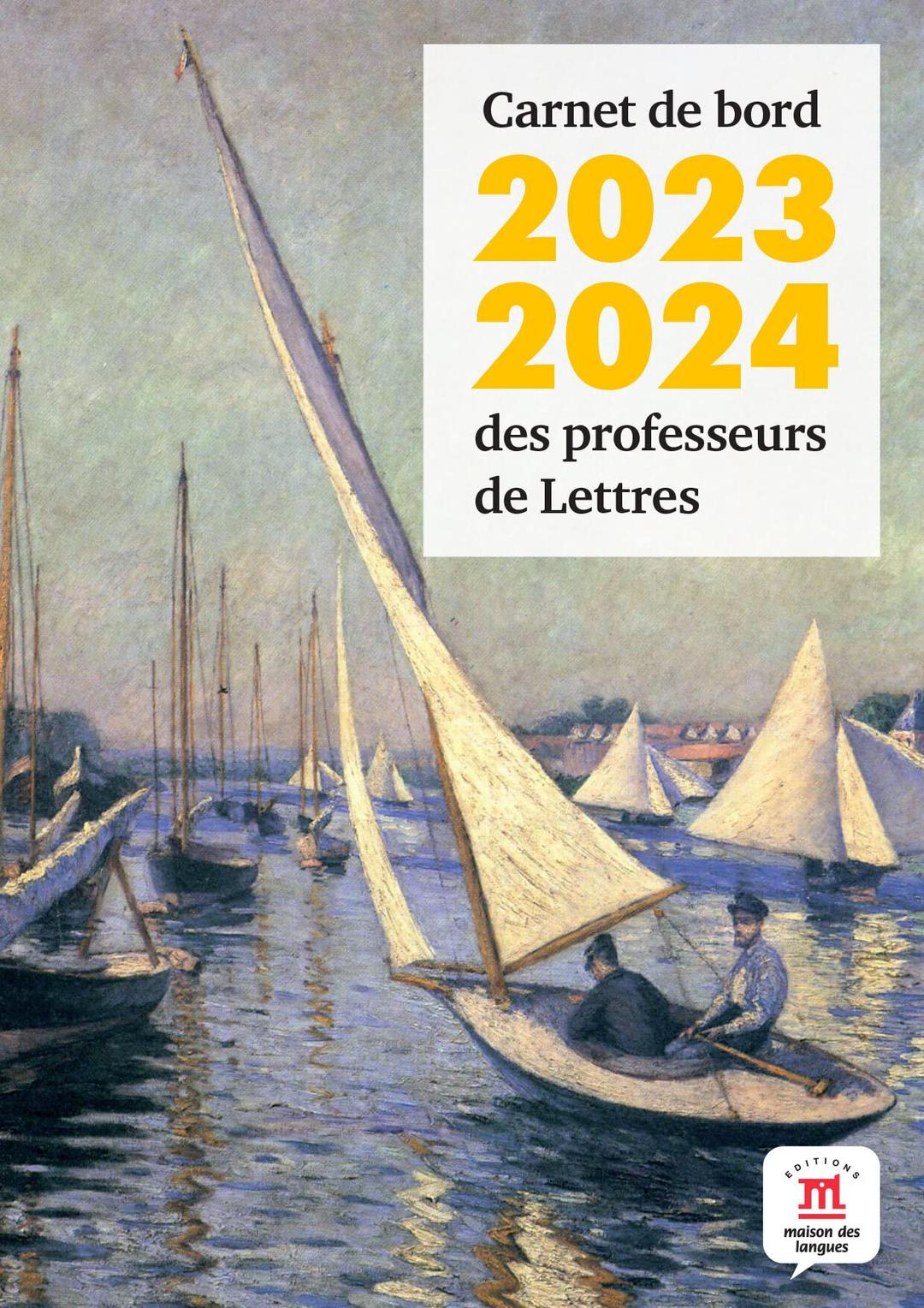 Carnet de bord des professeurs de lettres : 2023-2024