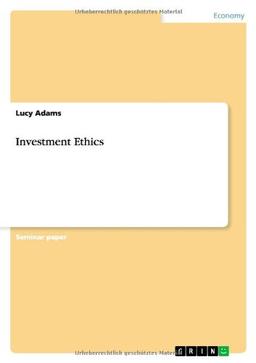 Investment Ethics