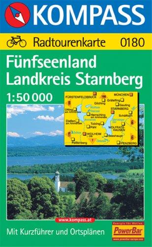 Kompass Karten, Fünfseenland Landkreis Starnberg