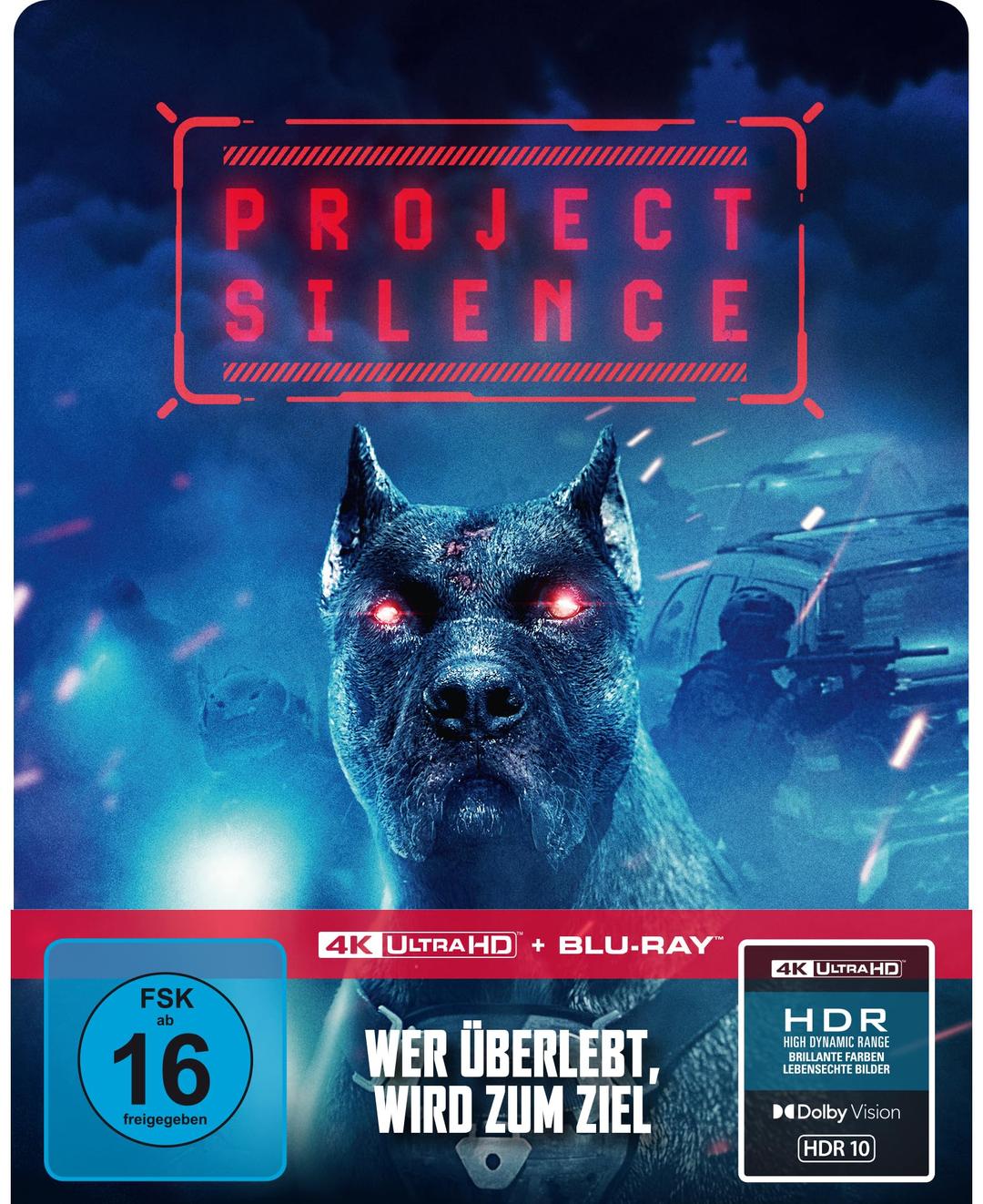 Project Silence - 2-Disc Limited SteelBook (4K Ultra HD) (+ Blu-ray)