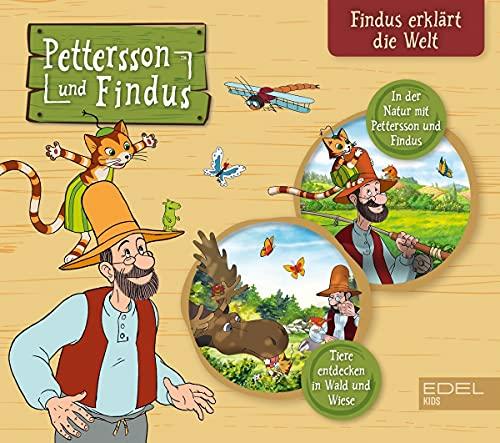 Pettersson und Findus: Doppel-Box Findus erklärt die Welt: In der Natur mit Pettersson und Findus + Tiere entdecken in Wald und Wiese - Die Original-Hörspiele