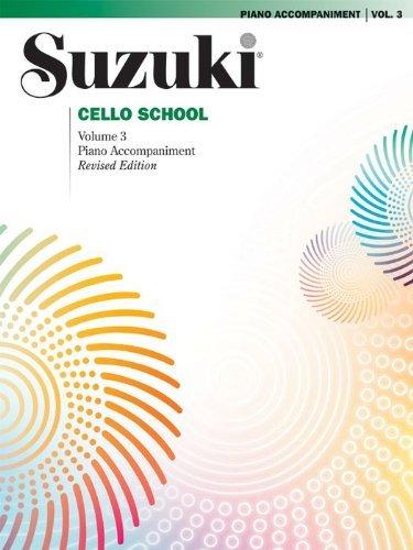 Suzuki Cello School, Volume 3 - Piano Accompaniments