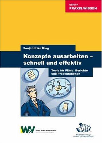 Konzepte ausarbeiten - schnell und effektiv