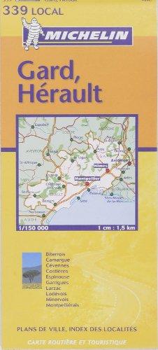 Carte routière : Gard - Hérault, N° 11339