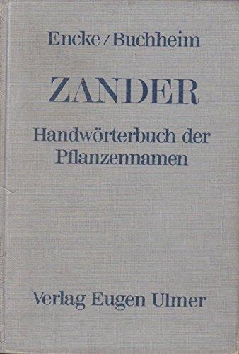 Handwörterbuch der Pflanzennamen