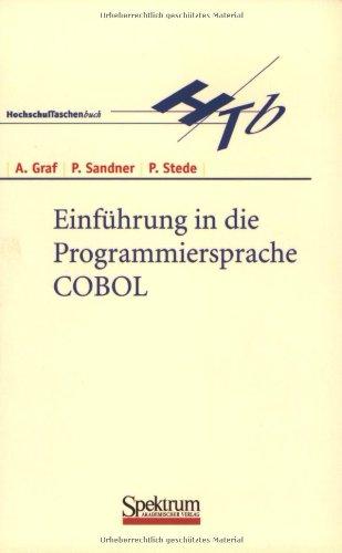 Einführung in die Programmiersprache COBOL