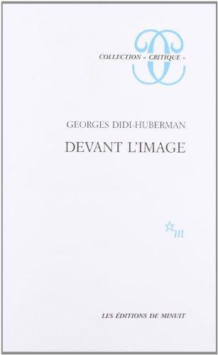 Devant l'image : question posée aux fins d'une histoire de l'art