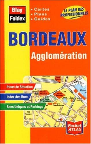 Plan de ville : Bordeaux, agglomération (avec un index)