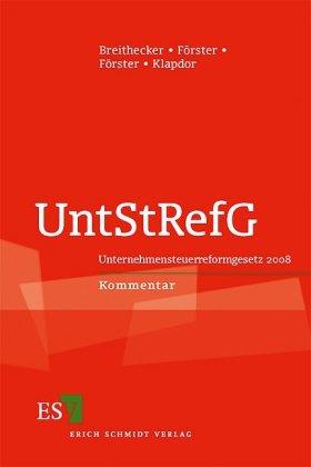 Unternehmenssteuerreformgesetz 2008 (UntStRefG)