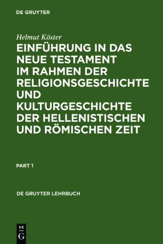 Einführung in das Neue Testament (Gruyter - de Gruyter Lehrbücher)