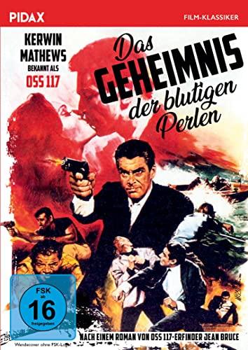 Das Geheimnis der blutigen Perlen / Kultiger Eurospy nach einem Roman von OSS 117-Erfinder Jean Bruce (Pidax Film-Klassiker)