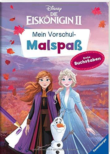 Disney Die Eiskönigin 2: Mein Vorschulmalspaß. Erste Buchstaben