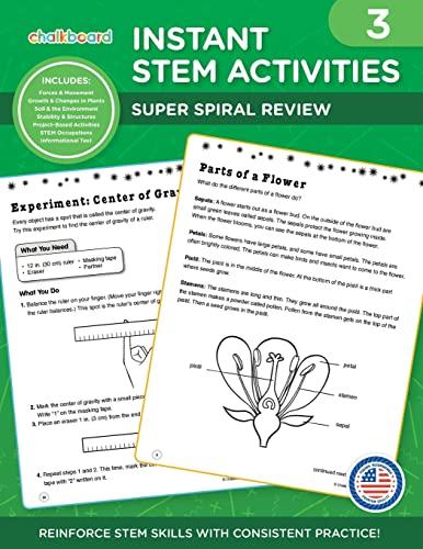 Instant STEM Activities Grade 3 (Chalkboard Books)