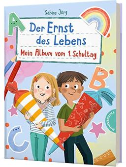 Der Ernst des Lebens: Mein Album vom 1. Schultag: Einschulungsalbum | Eintragbuch