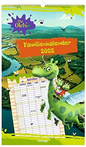 Die Olchis Familienkalender Unser olchiges Jahr 2022