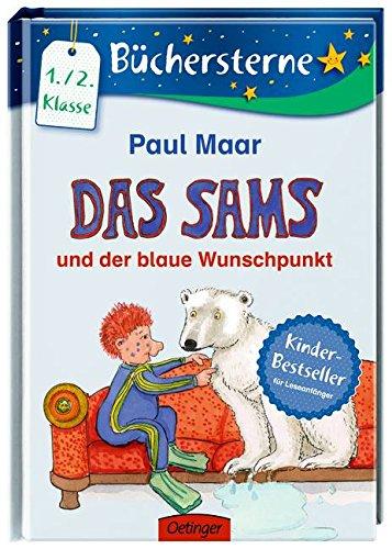 Das Sams und der blaue Wunschpunkt: Mit 16 Seiten Leserätseln und -spielen (Büchersterne)