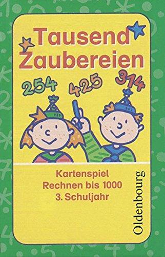 Zahlenzauber - Materialien zu allen Ausgaben / 3. Schuljahr - Tausend Zaubereien: Rechnen bis 1000. 55 Spielkarten