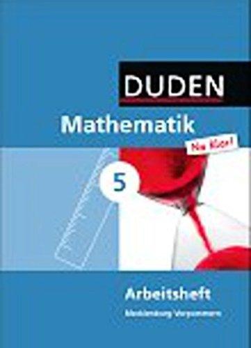 Mathematik Na klar! - Regionale Schule Mecklenburg-Vorpommern: 5. Schuljahr - Arbeitsheft