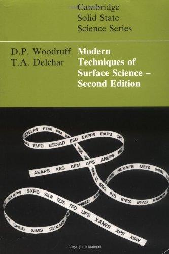 Mod Techniques Surface Science 2ed (Cambridge Solid State Science Series)