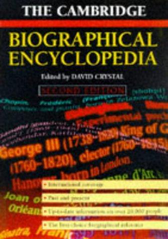 The Cambridge Biographical Encyclopedia