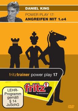 Daniel King: Powerplay 17 "Angreifen mit 1. e4"