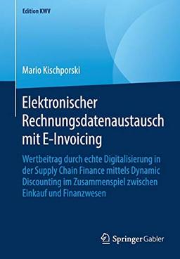 Elektronischer Rechnungsdatenaustausch mit E-Invoicing (Edition KWV)