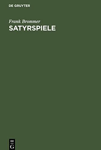 Satyrspiele: Bilder griechischer Vasen