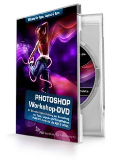 Photoshop-Workshop-DVD - Effekte für Typo, Layout & Foto