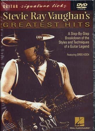 HAL LEONARD VAUGHAN STEVIE RAY - GREATEST HITS - GUITARE Theorie und Pedagogik Akustikgitarren