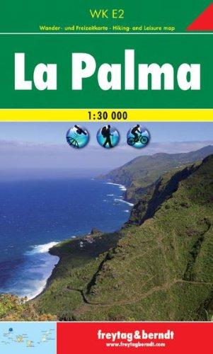 Freytag Berndt Wanderkarten, WKE 2, La Palma, GPS, UTM - Maßstab 1:30 000