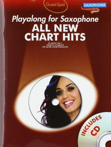 Guest Spot All New Chart Hits Alto Saxophone Book/CD (All New Chart Hits Book & CD)