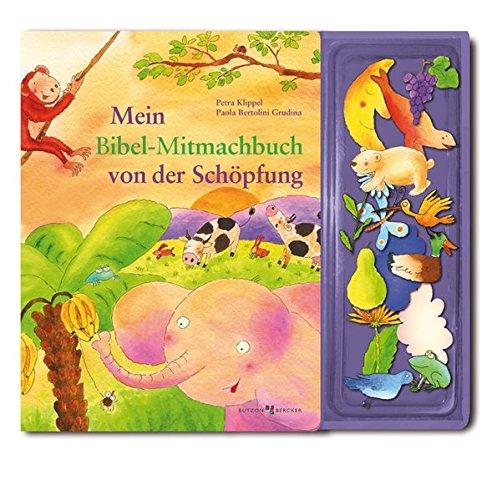 Mein Bibel-Mitmachbuch von der Schöpfung: Mit 14 Magnetstickern