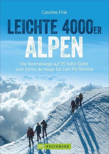 Leichte 4000er in den Alpen. Die Normalwege auf 34 hohe Gipfel von F bis AD. Ein 4000er-Tourenführer für Frankreich, Italien und Schweiz. Leichte und ... über 4000 Höhenmeter. (Erlebnis Bergsteigen)