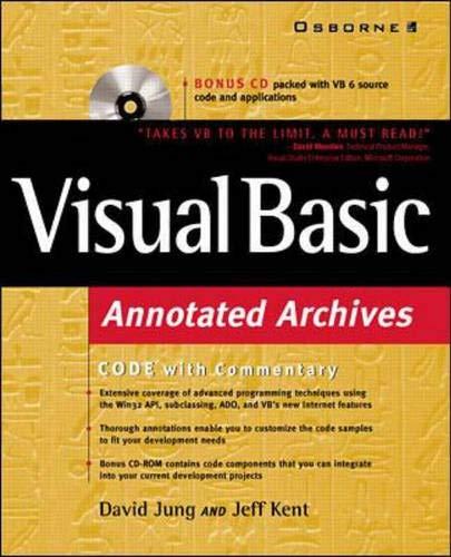 Visual Basic Annotated Archives, w. CD-ROM