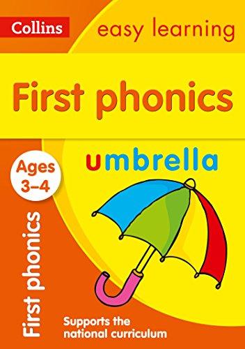 First Phonics: Ages 3-4 (Collins Easy Learning Preschool)