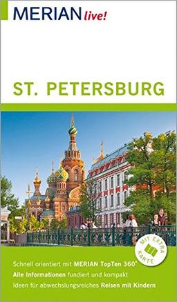 MERIAN live! Reiseführer St. Petersburg: Mit Extra-Karte zum Herausnehmen